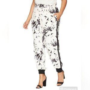 Rachel Roy floral ankle casual pants/joggers size XS